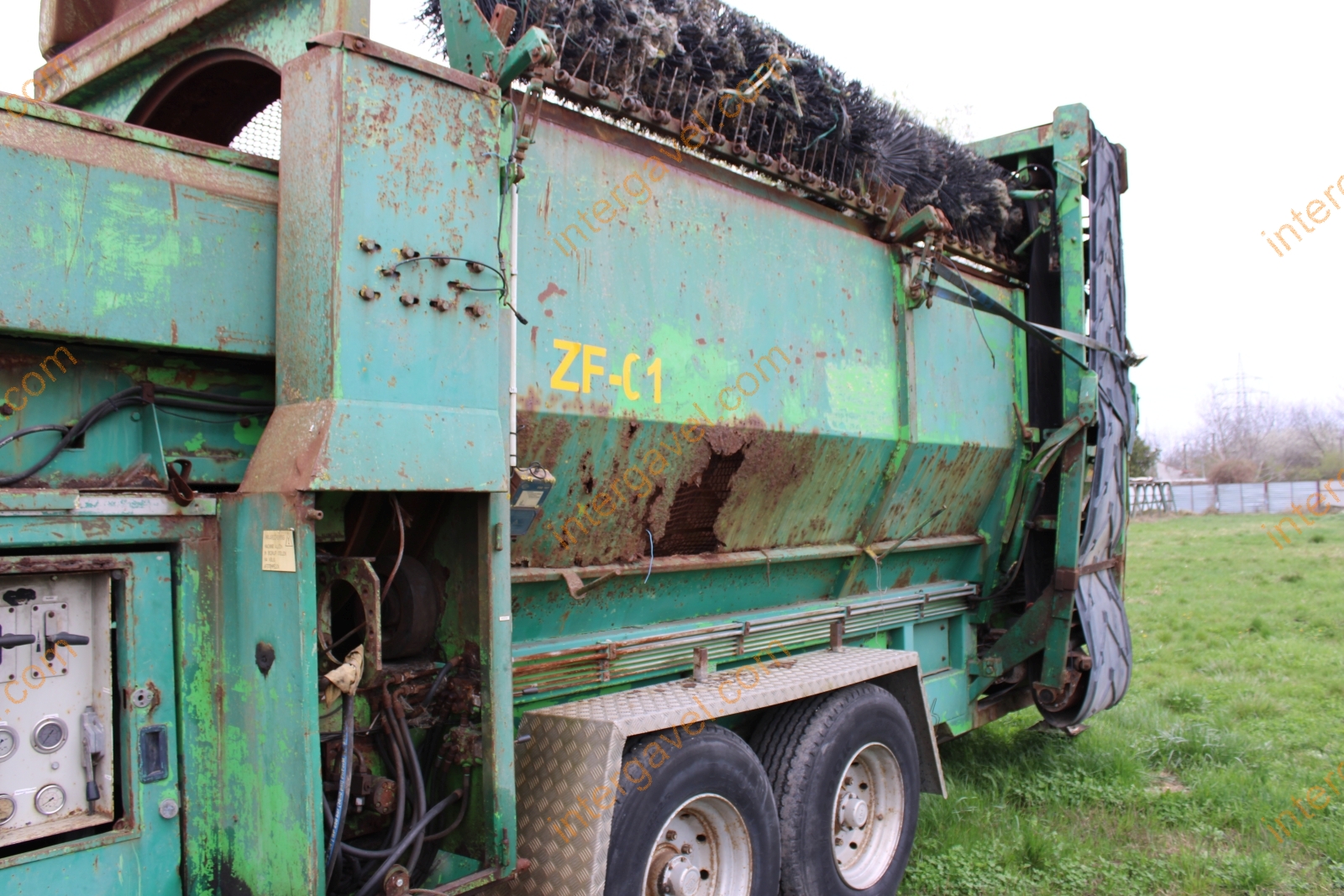 Alkatrész - Mustang Komptech dobrosta 35