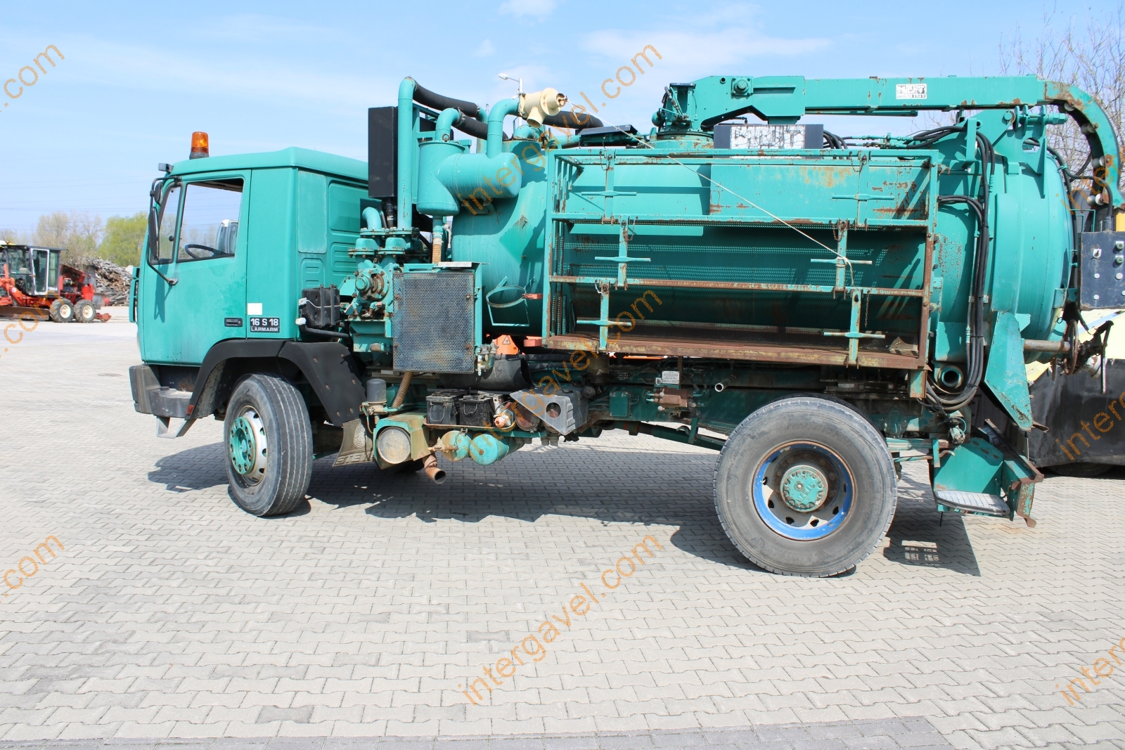 Tartályos locsolóautó – Steyr 1