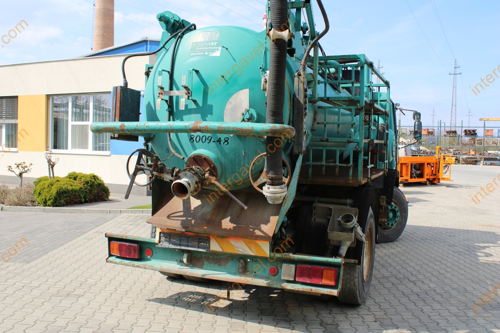 Tartályos locsolóautó – Steyr 2