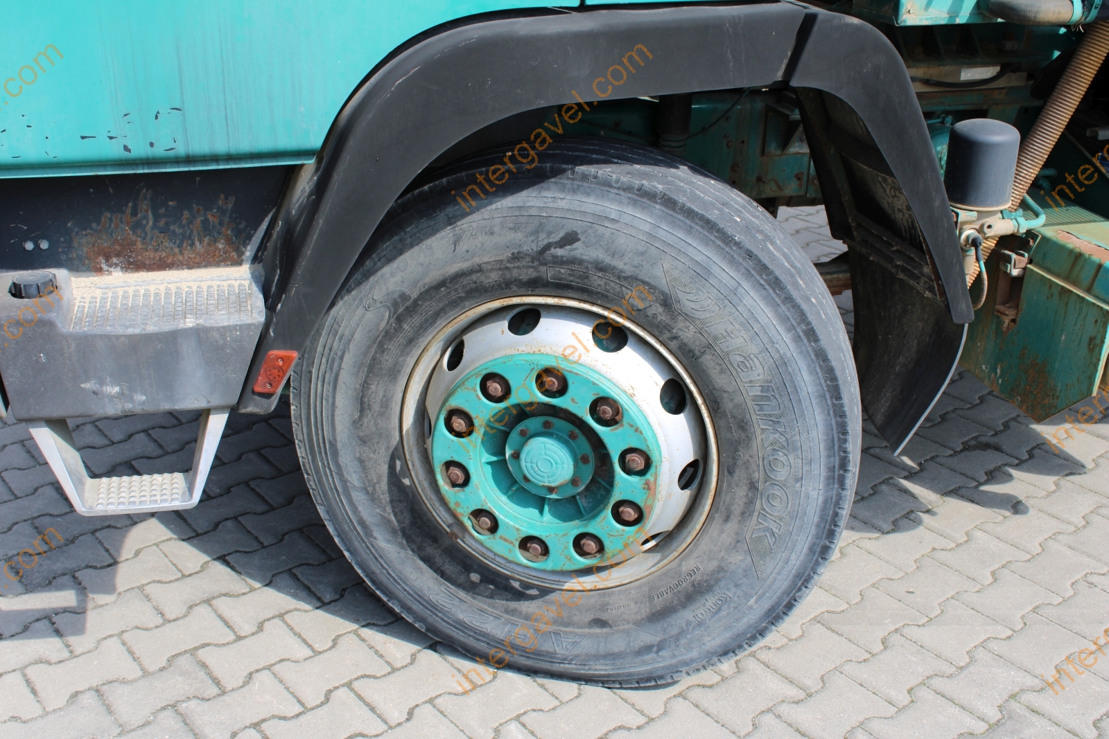 Tartályos locsolóautó – Steyr 17