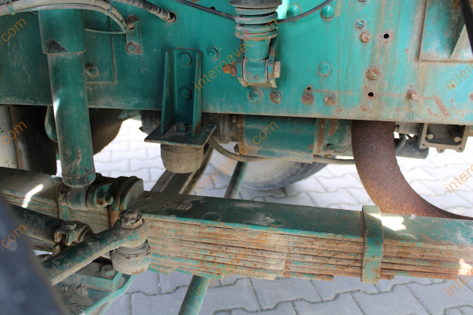 Tartályos locsolóautó – Steyr 19