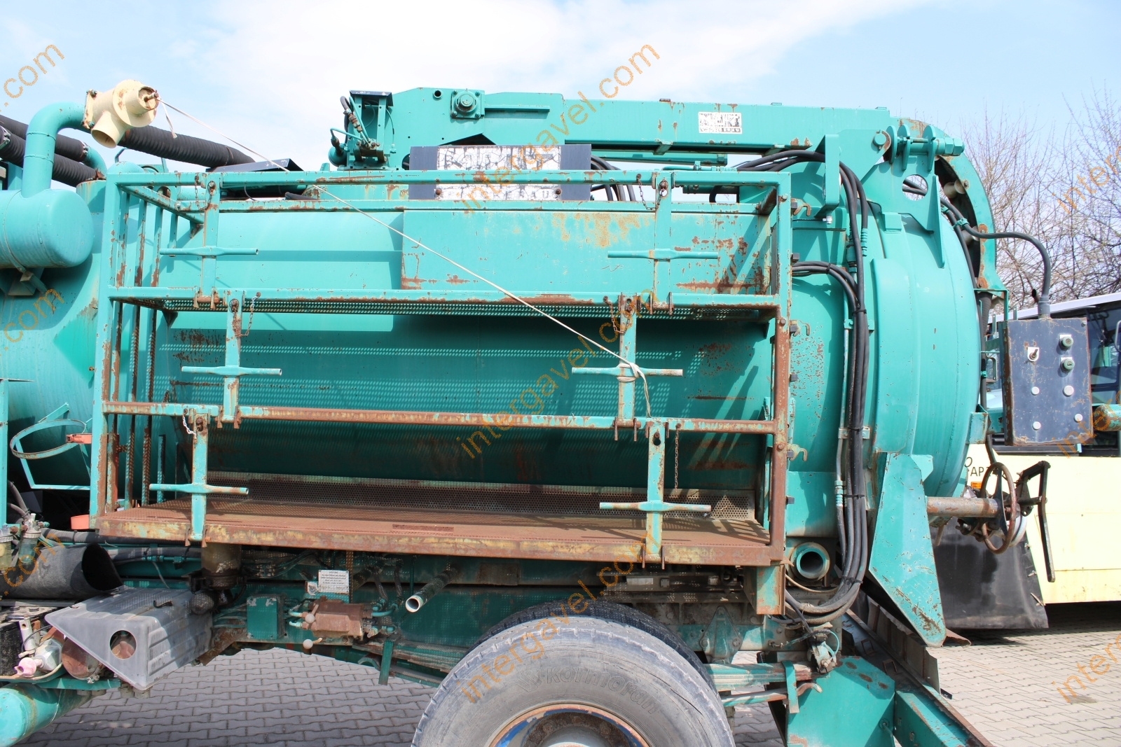 Tartályos locsolóautó – Steyr 23