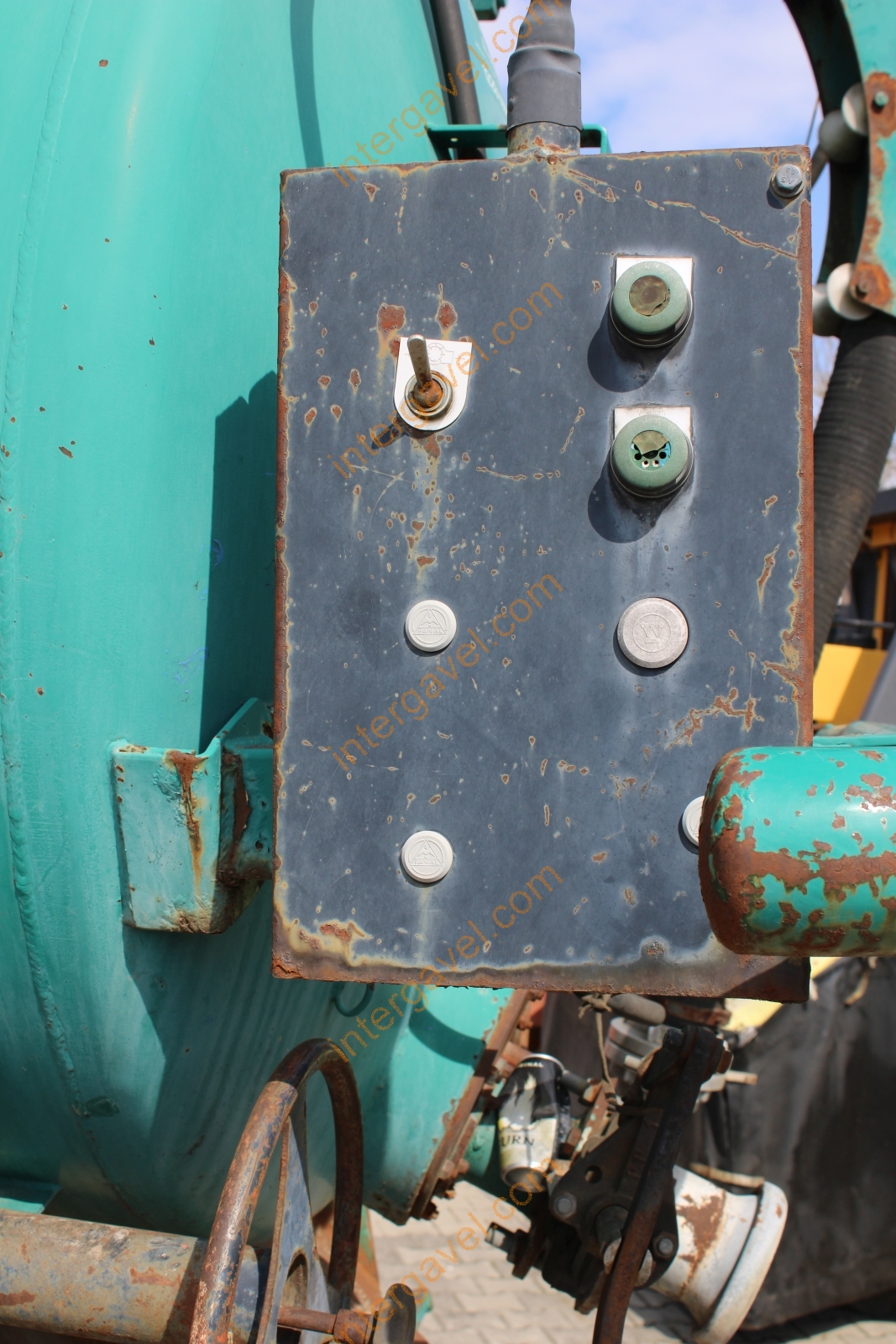 Tartályos locsolóautó – Steyr 30