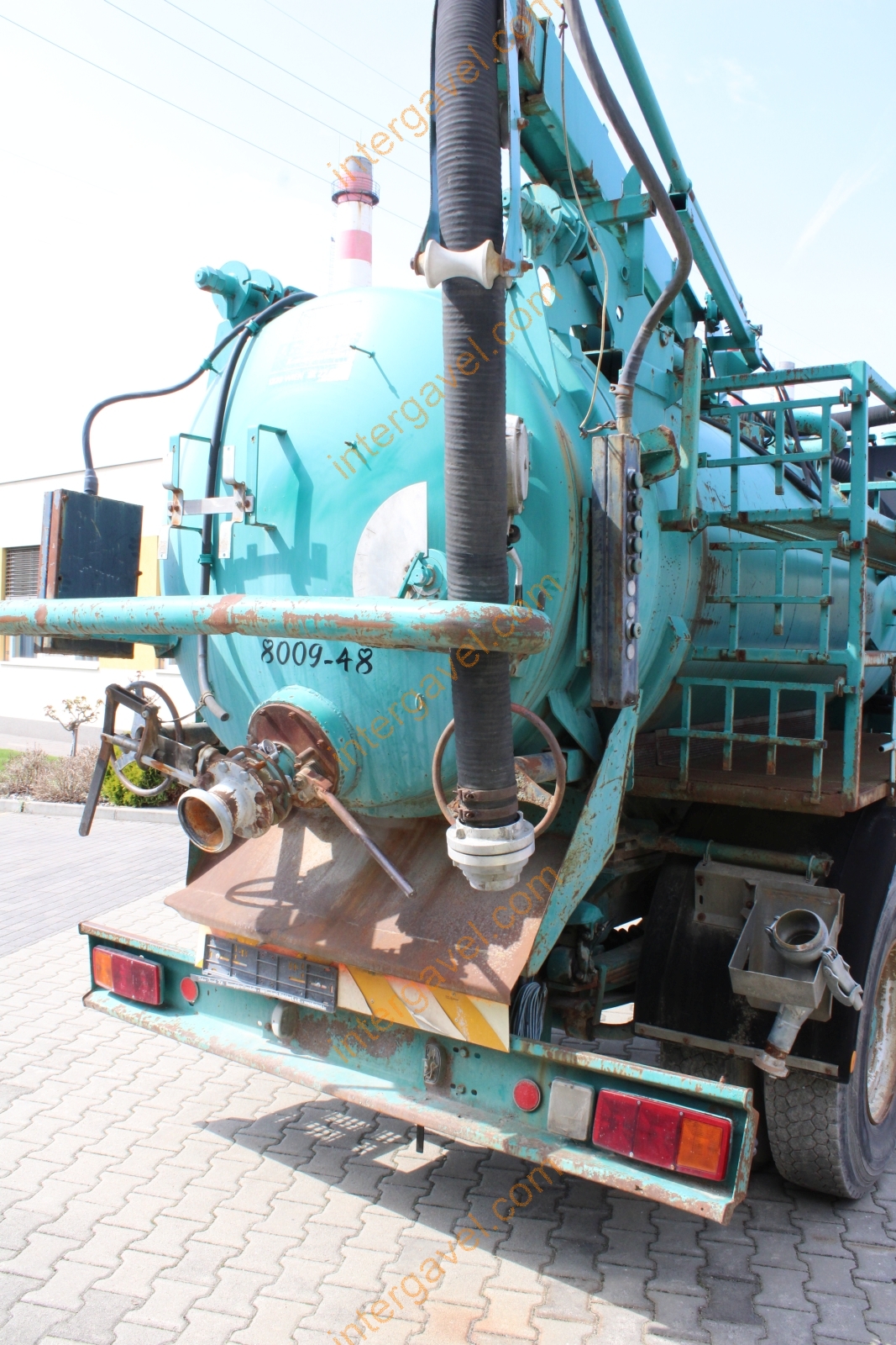 Tartályos locsolóautó – Steyr 31