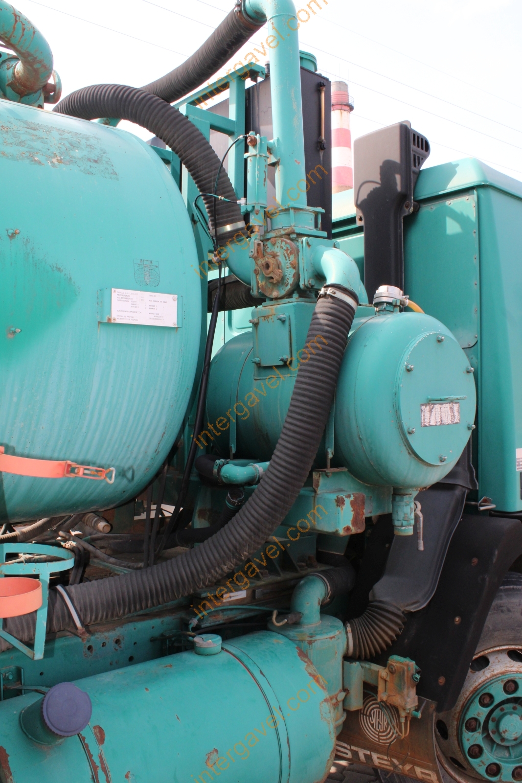 Tartályos locsolóautó – Steyr 44