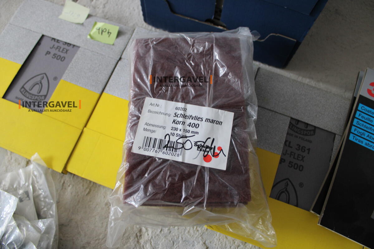 Csiszoló korongok, csiszoló papírok 4