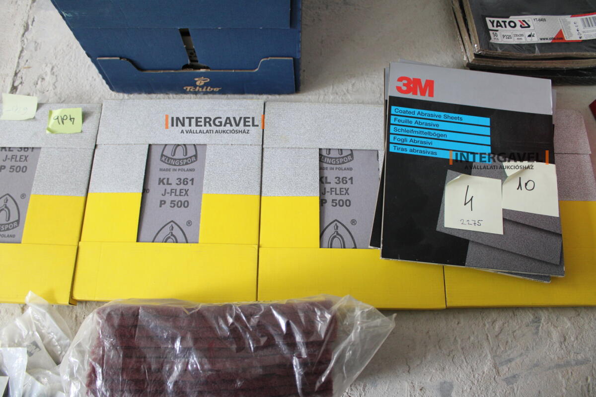 Csiszoló korongok, csiszoló papírok 5