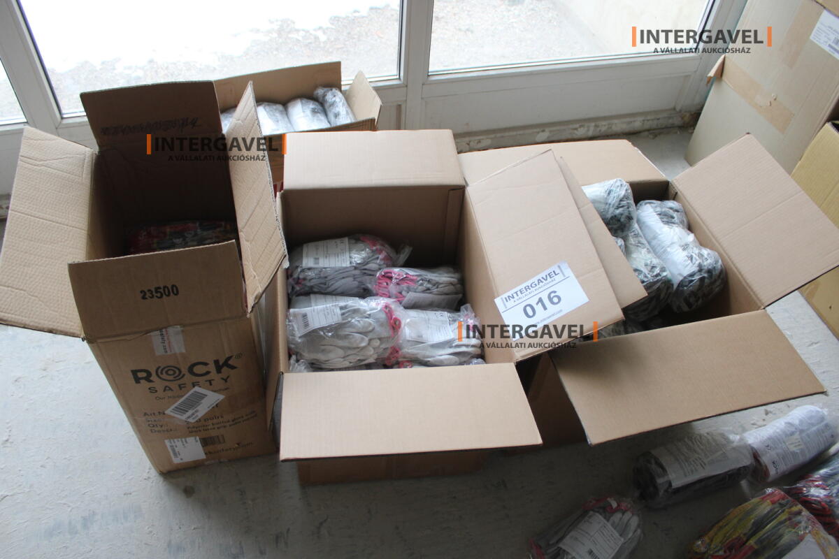 Vegyes munkavédelmi kesztyű