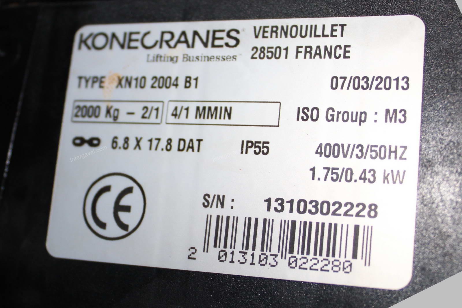 Daru hídszerkezet emelővel - Konecranes 15