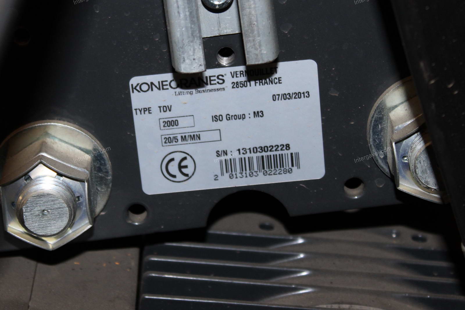 Daru hídszerkezet emelővel - Konecranes 18