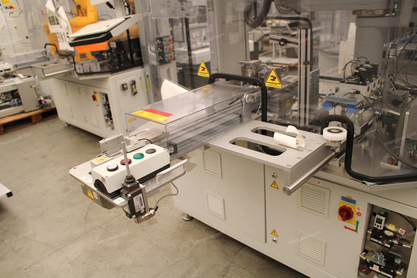 Bontott szerelő munkahely TS 80-as Stäubli robottal 18