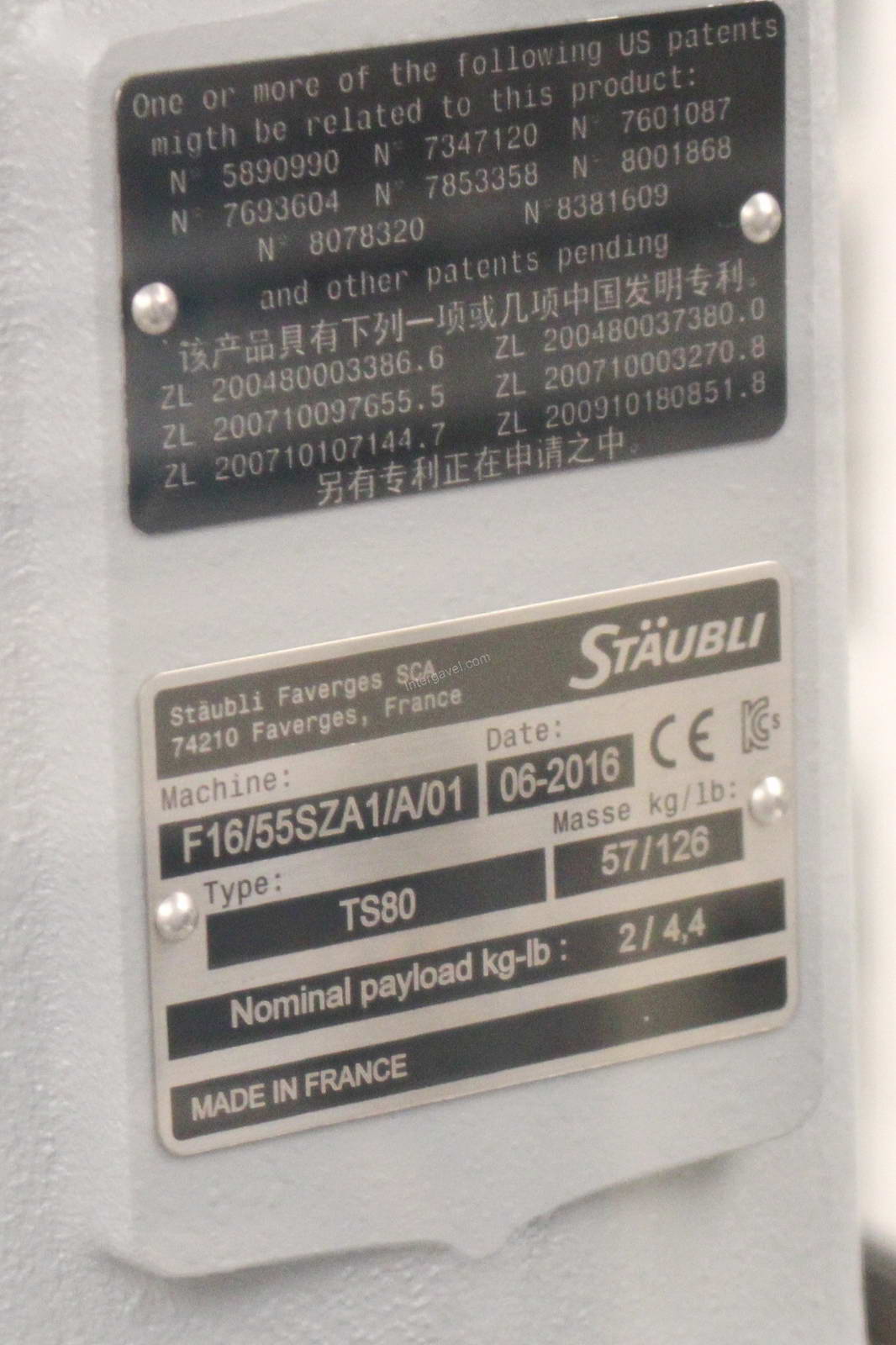 Bontott szerelő munkahely TS 80-as Stäubli robottal 6