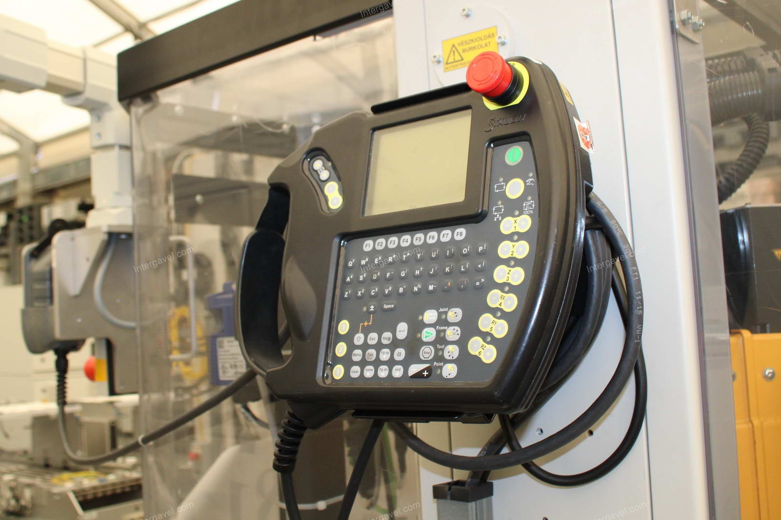 Bontott szerelő munkahely TS 40-es Stäubli robottal 8