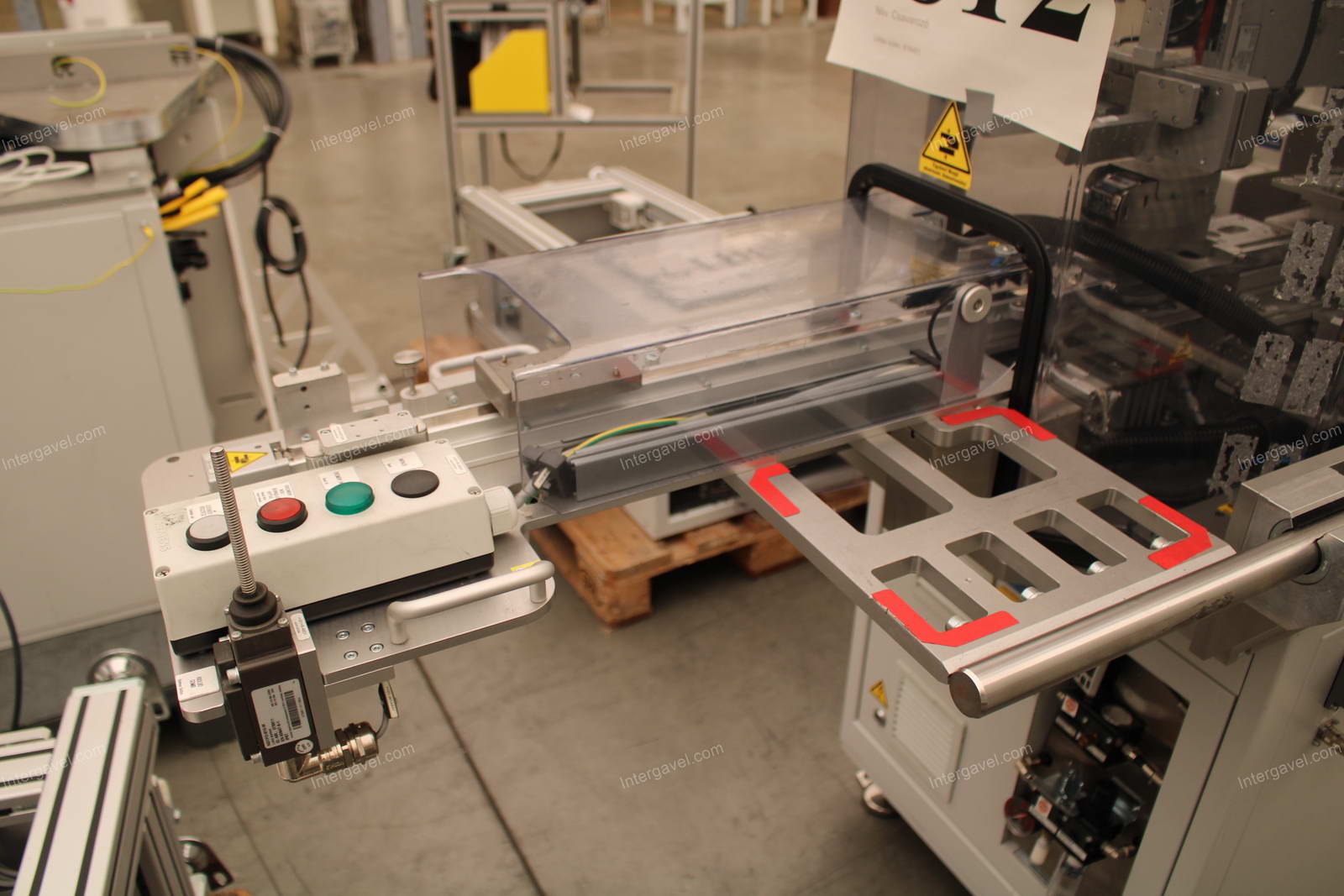 Bontott szerelő munkahely TS 40-es Stäubli robottal 13