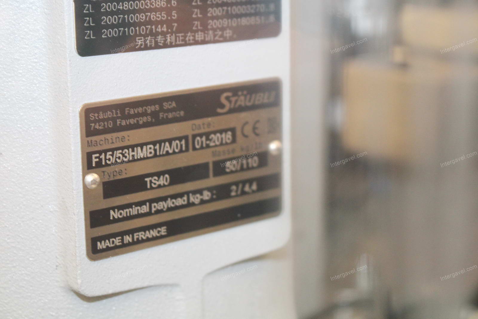 Bontott szerelő munkahely TS 40-es Stäubli robottal 5