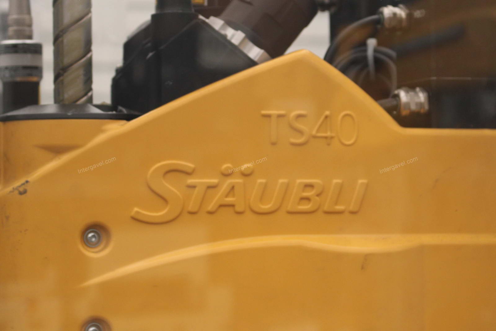 Bontott szerelő munkahely TS 40-es Stäubli robottal 6