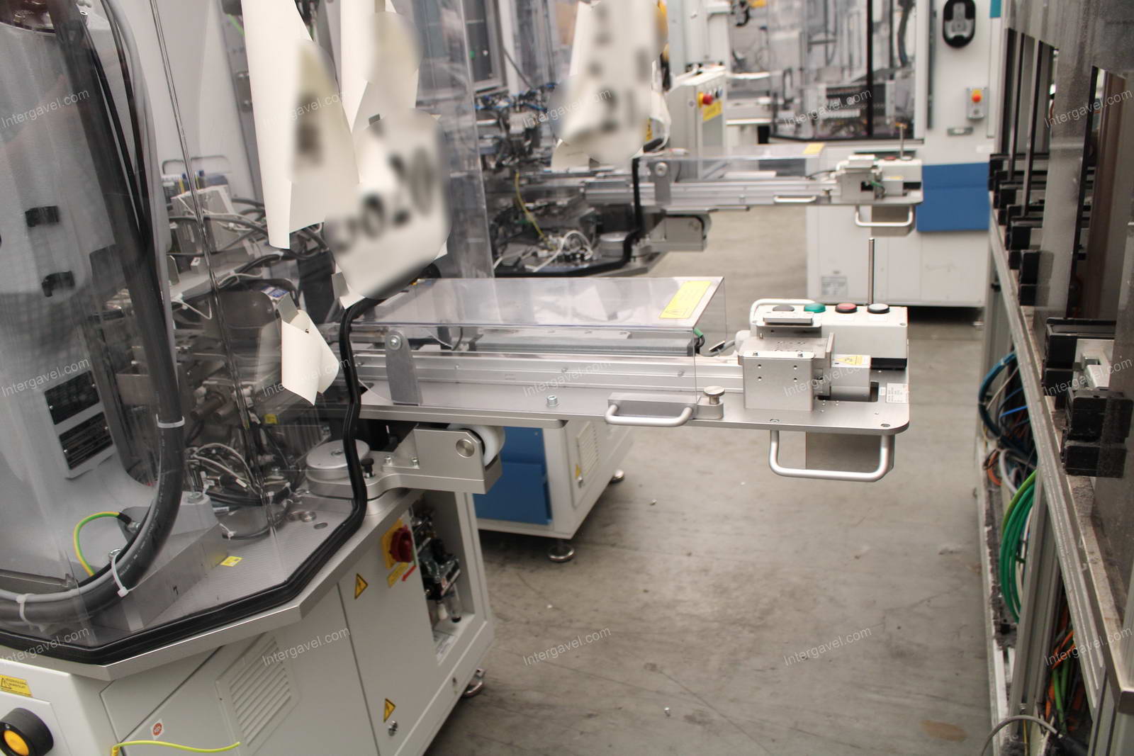 Bontott szerelő munkahely TS 40-es Stäubli robottal 16