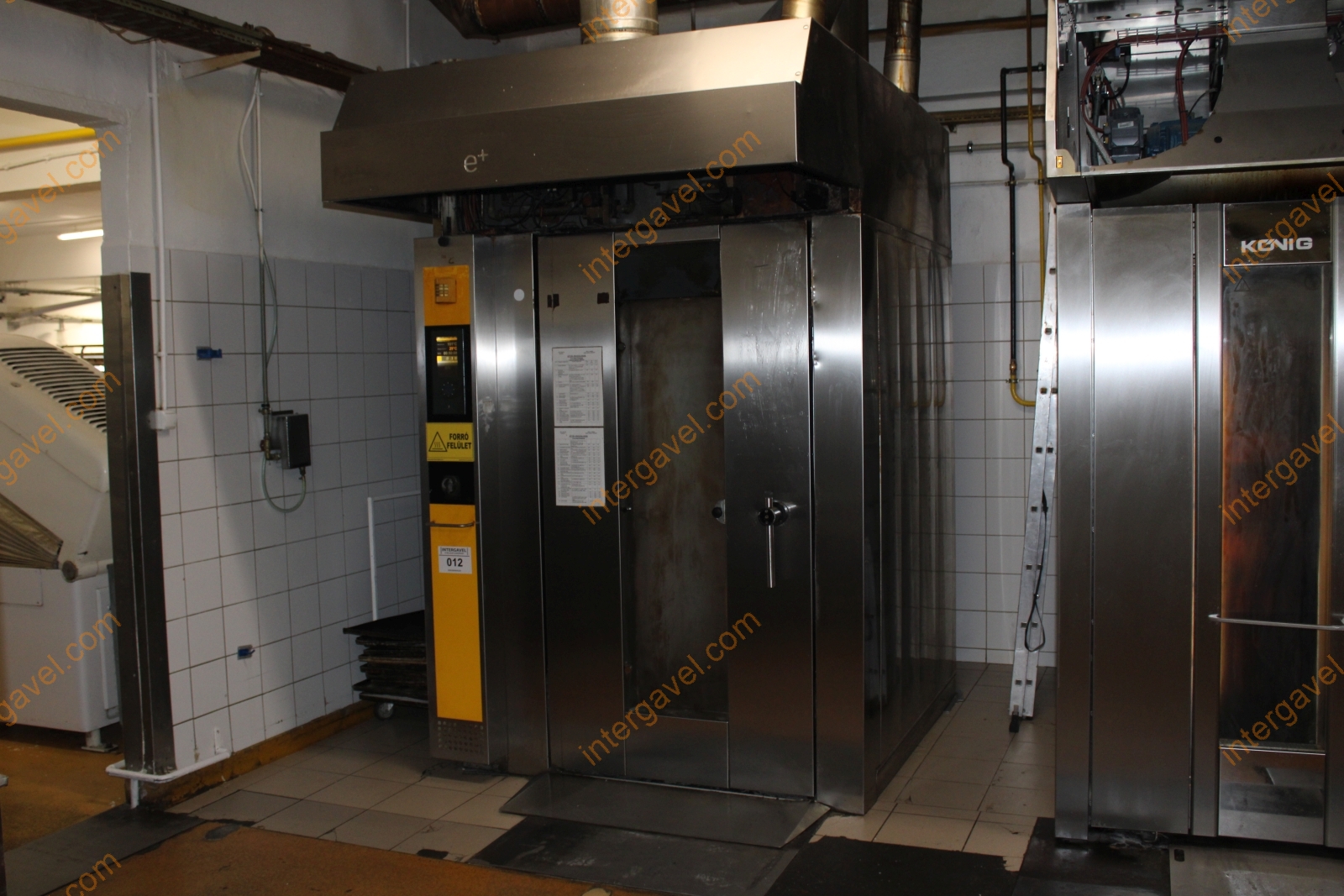 Forgóállványos kemence - MIWE