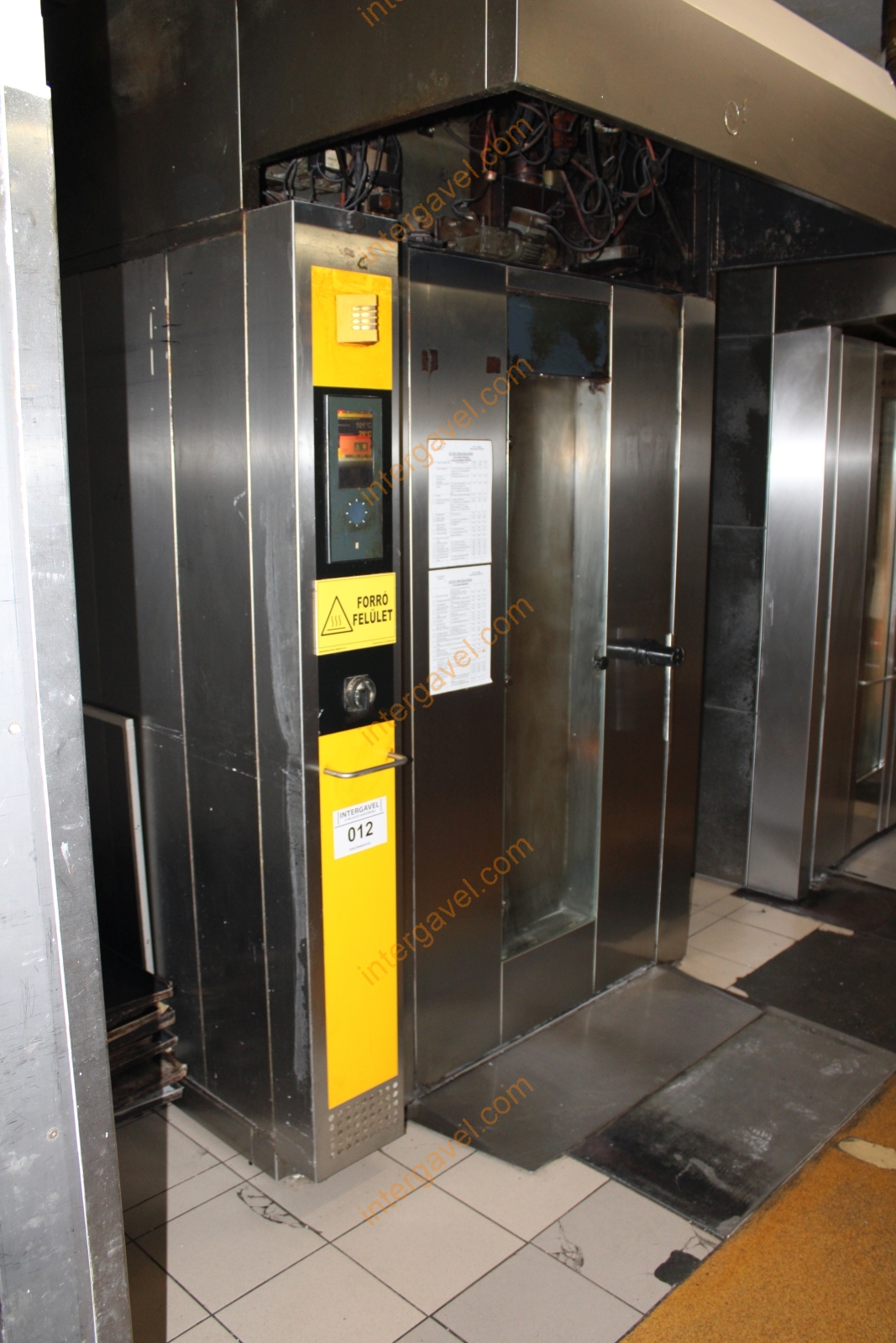 Forgóállványos kemence - MIWE 2