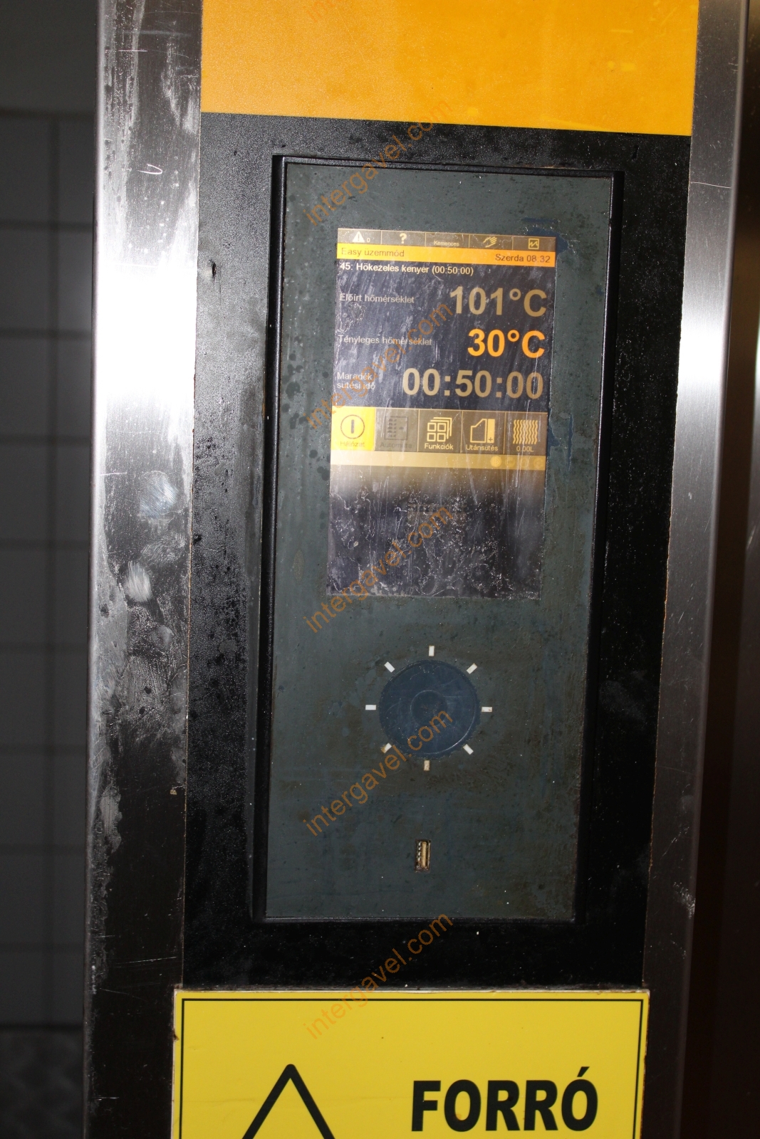 Forgóállványos kemence - MIWE 5