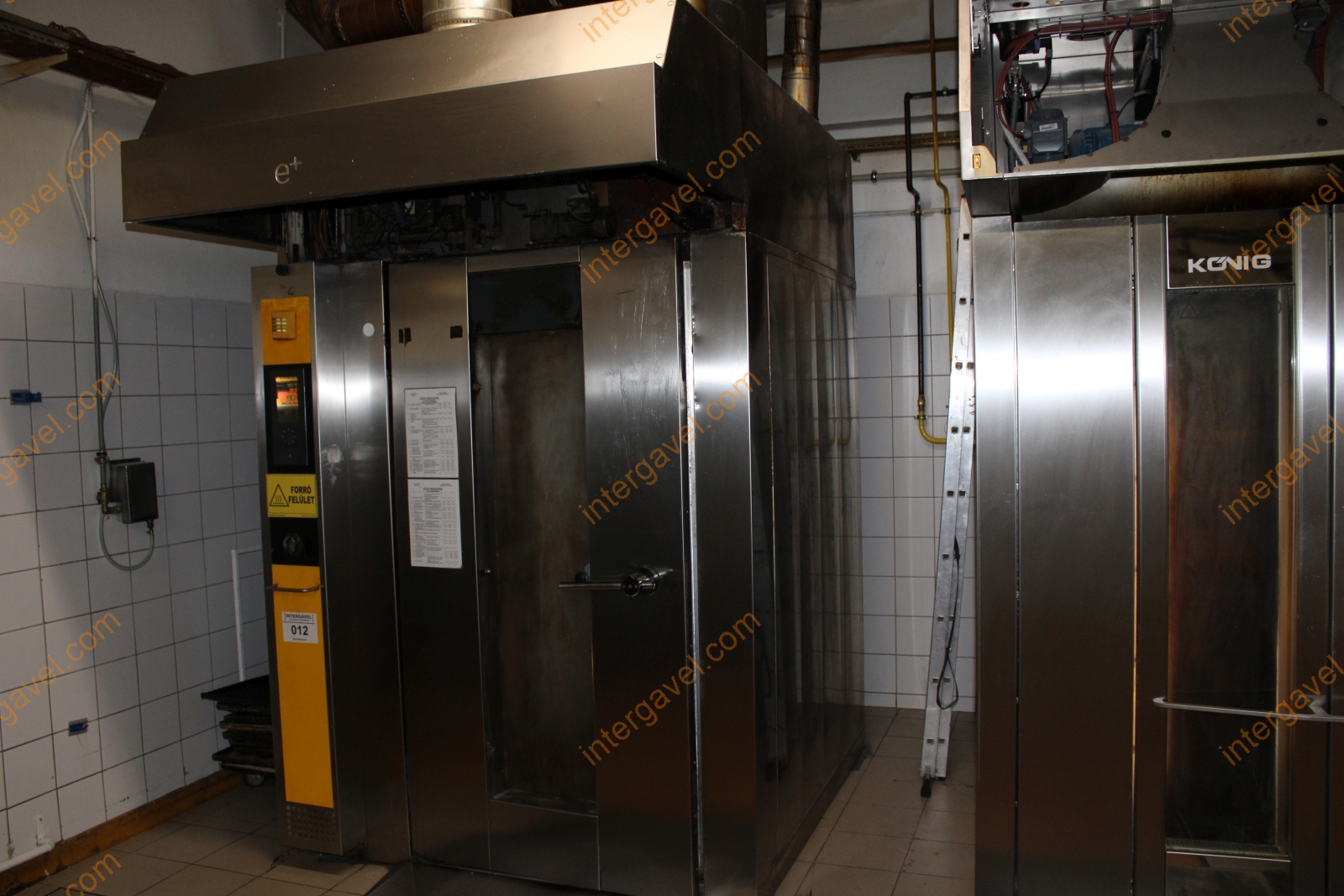 Forgóállványos kemence - MIWE 12