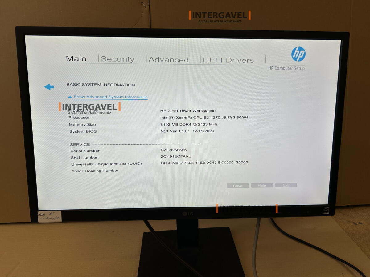 HP Z240 workstation 2