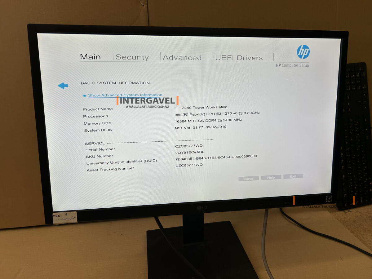 HP Z240 workstation 2