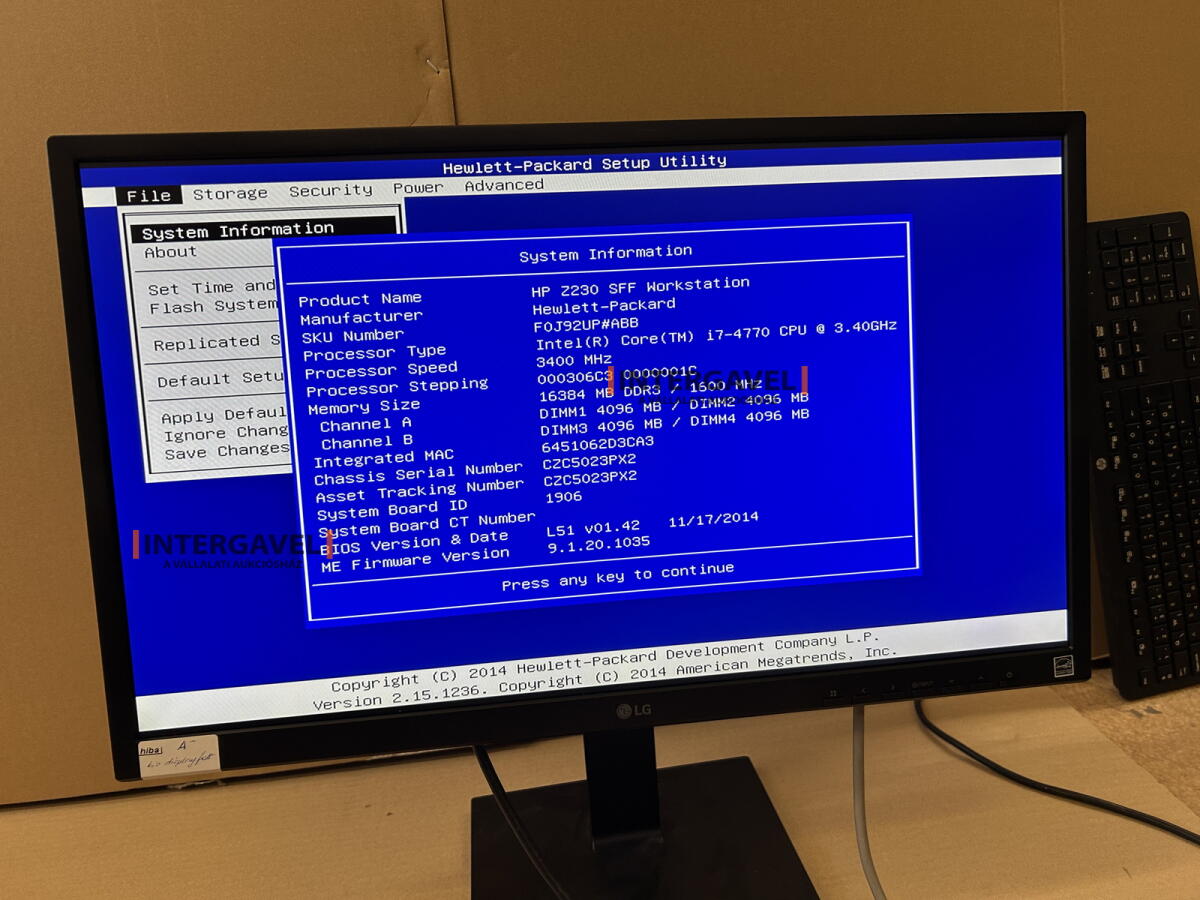 HP Z230 workstation 2