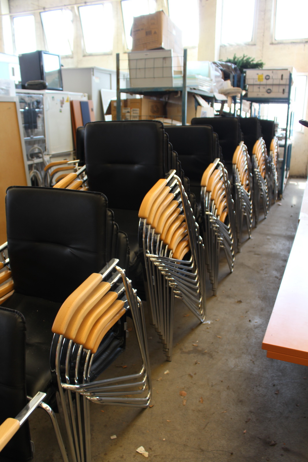 Tárgyalószék (fekete) 3