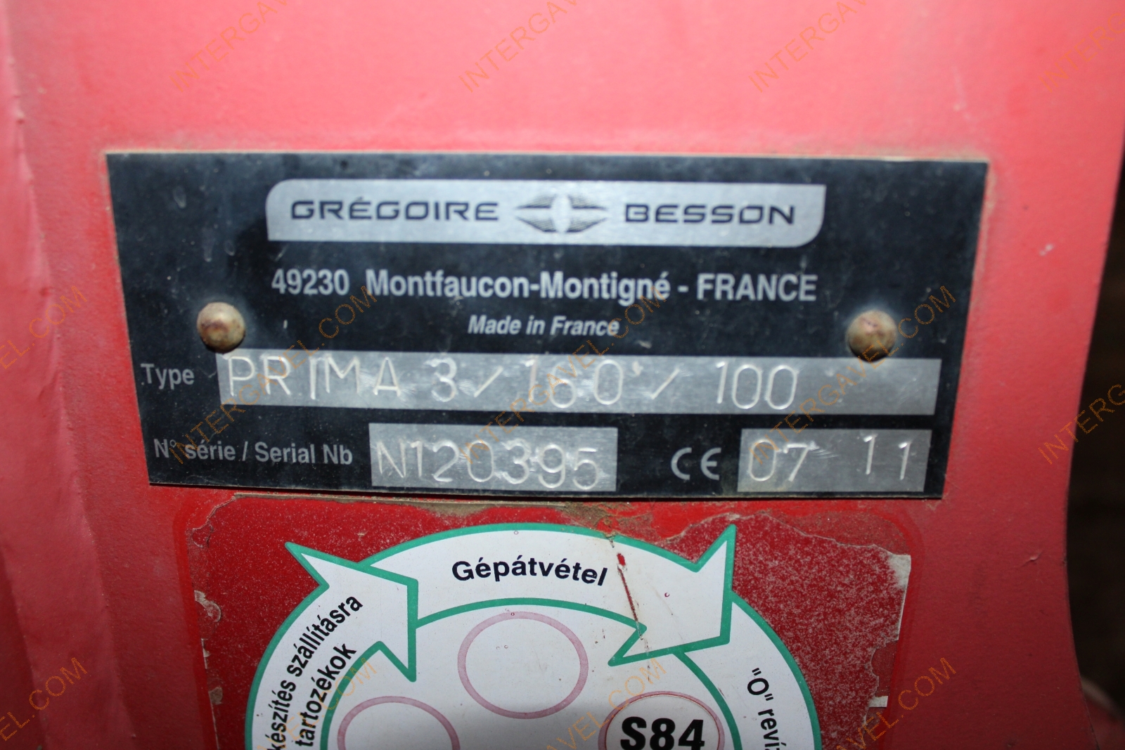 Váltvaforgató eke - GB 4