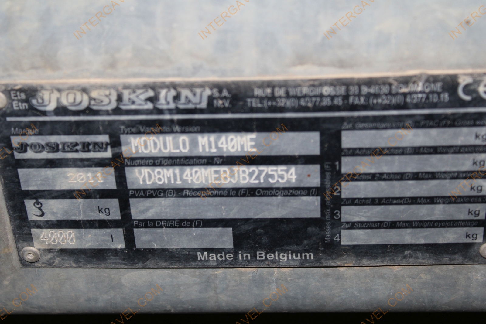 Tartálykocsi - Joskin 7