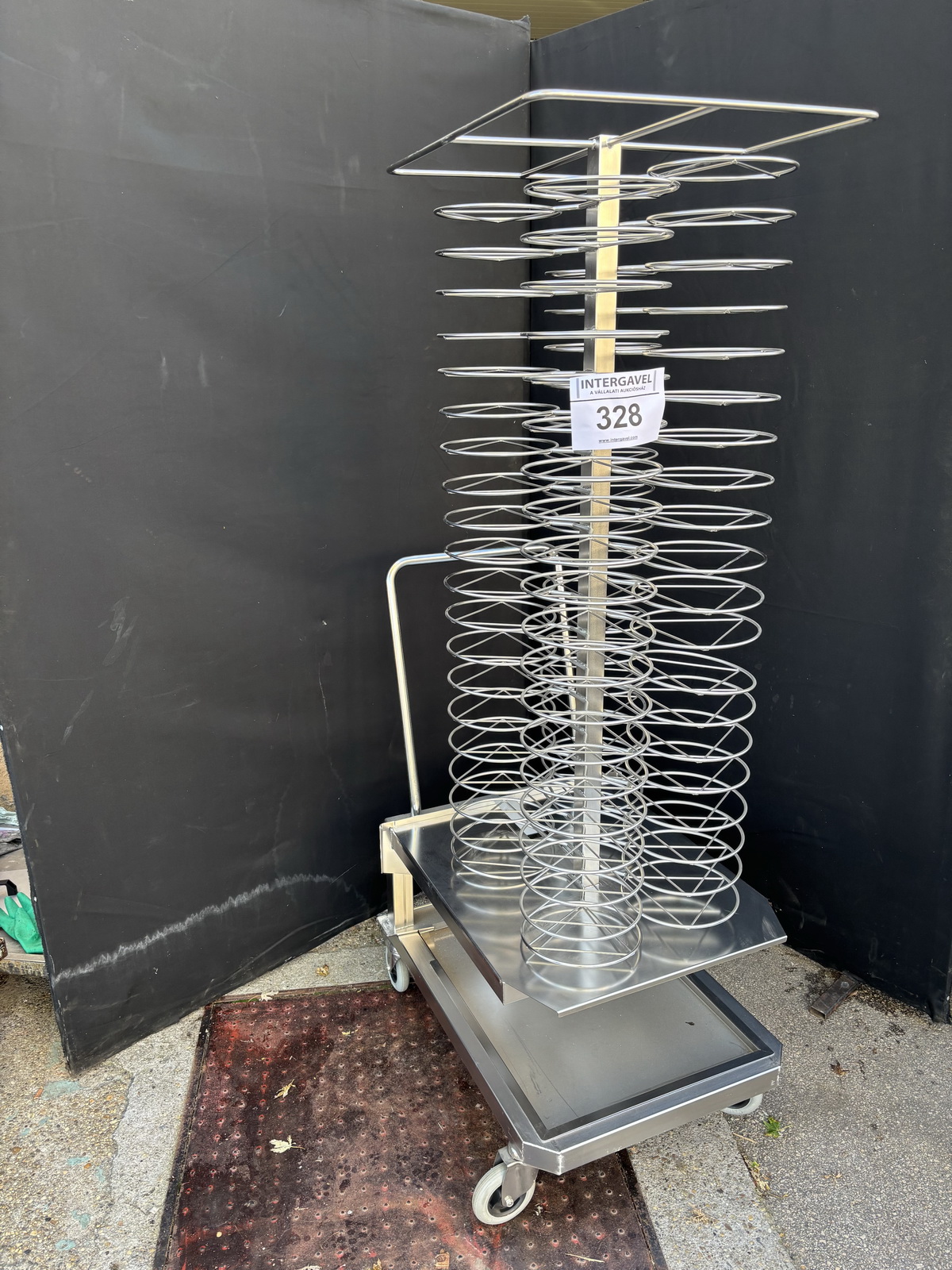 Tányérszállító / regeneráló kocsi ( MKN ) 2