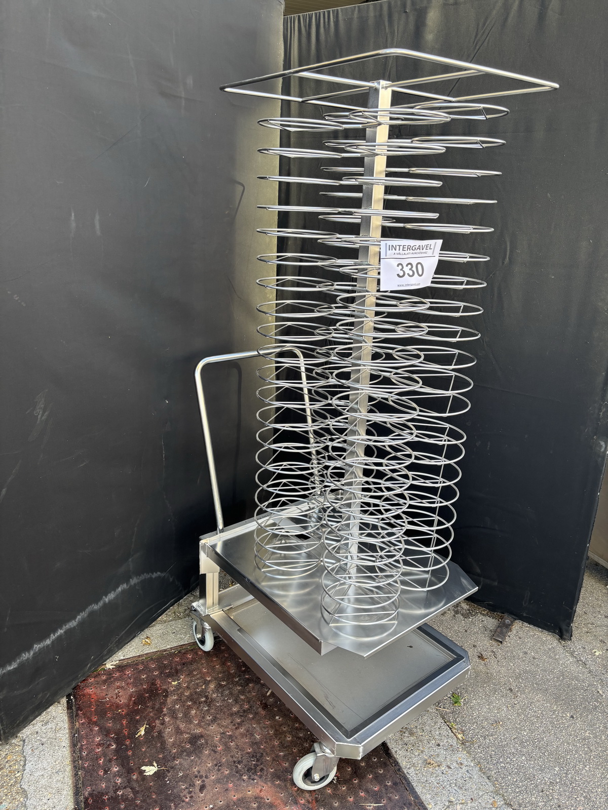 Tányérszállító / regeneráló kocsi ( MKN ) 2