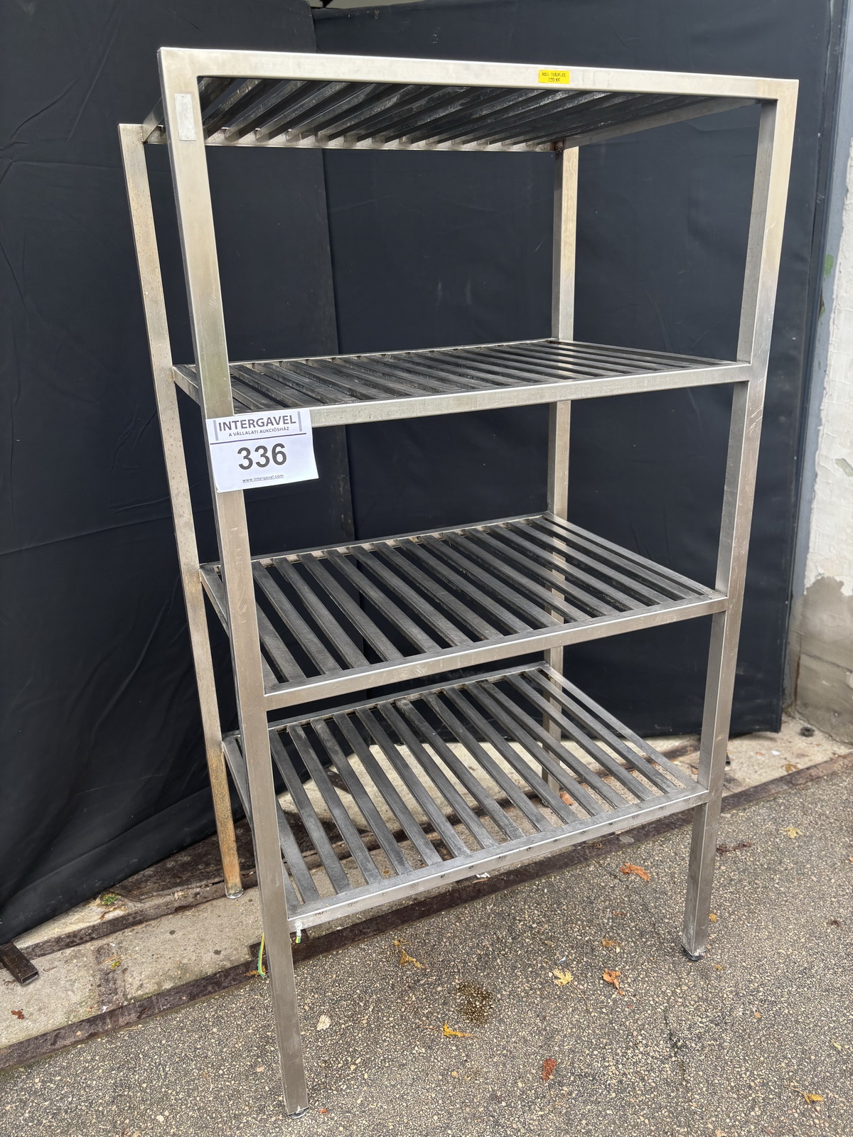 Rozsdamentes állvány 2