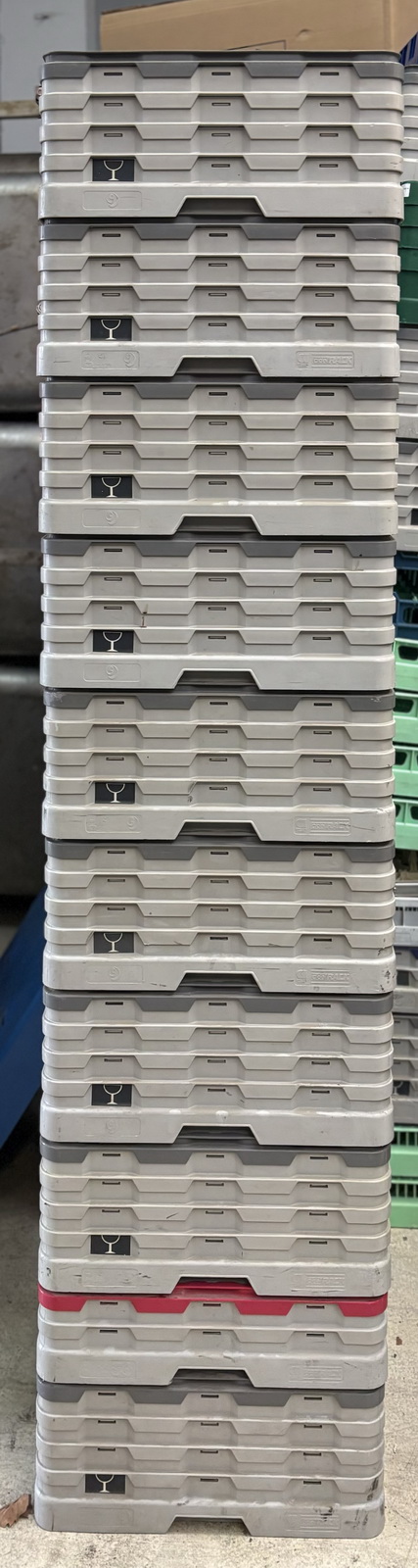 Mosogatógép kosár ( borospohár / pezsgőspohár )  4