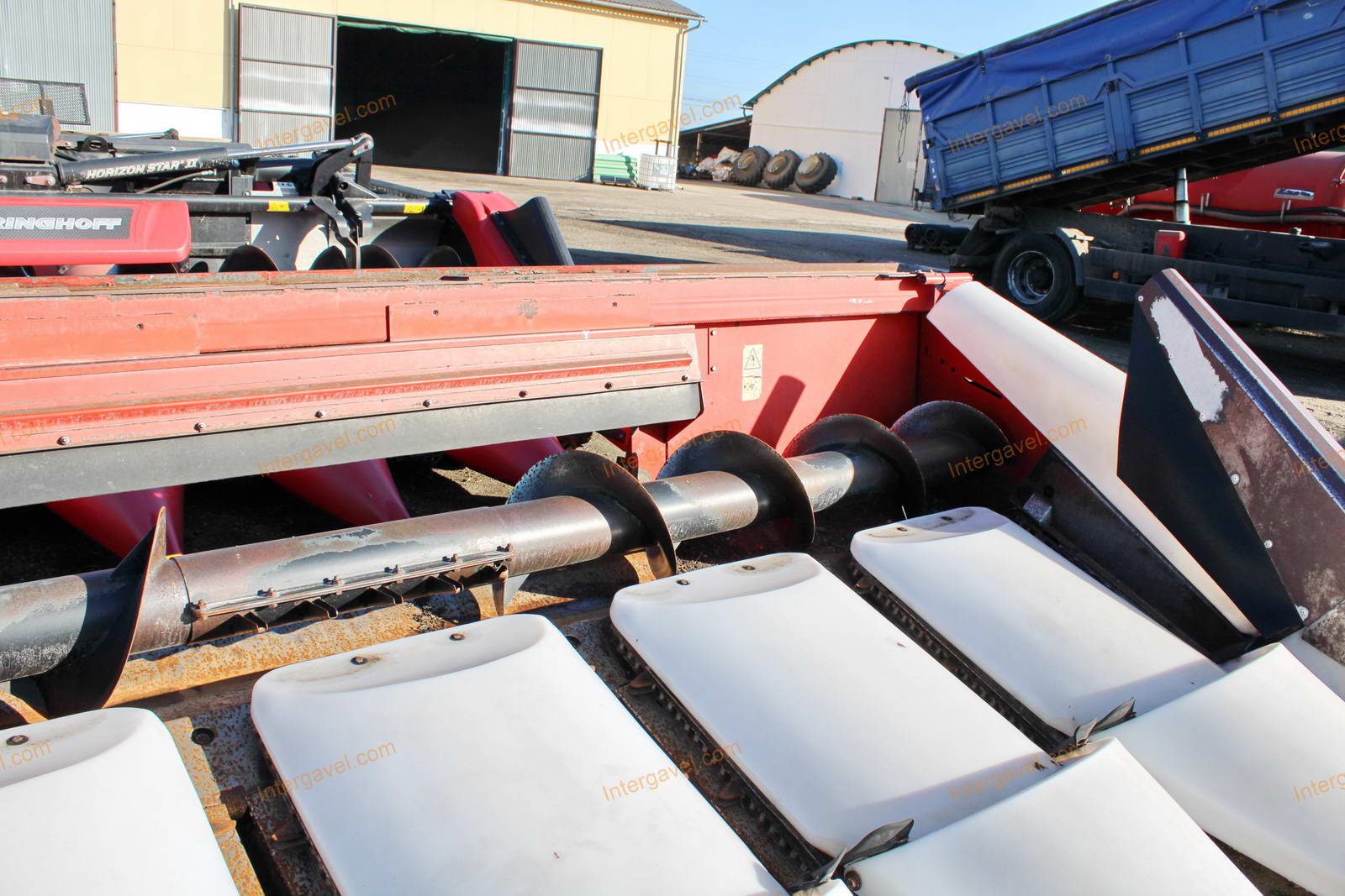 Kukorica vágóasztal - Linamar, OROS 6249 + HSA 8