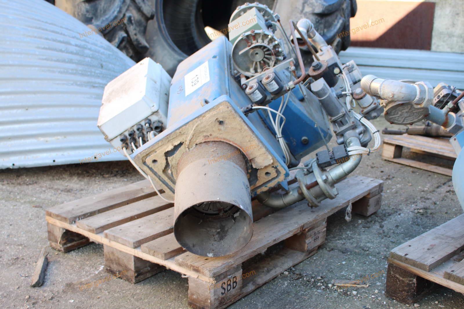 Gázégő - GB-Ganz, SGB-200-G/F-M-1-4-S 7