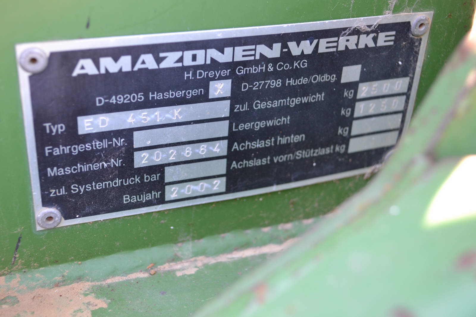 Vetőgép, Amazonen-Werke 2