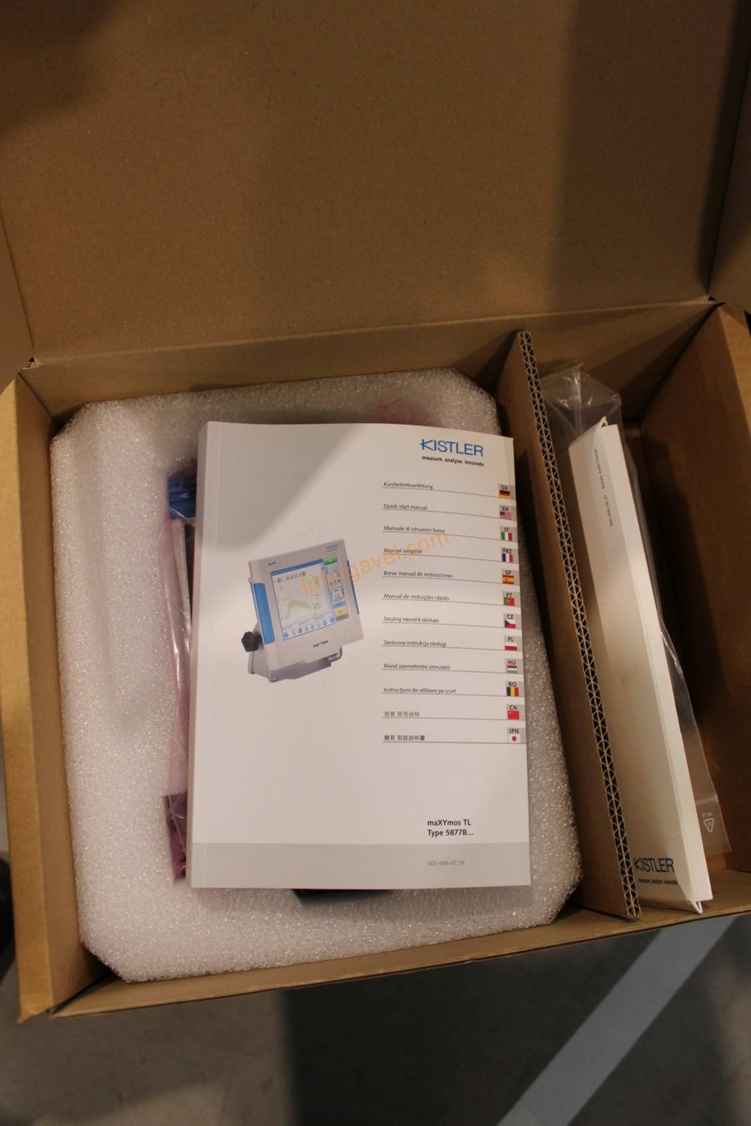 Kistler panel (folyamatfigyelő rendszer) - 5877AZ000 10