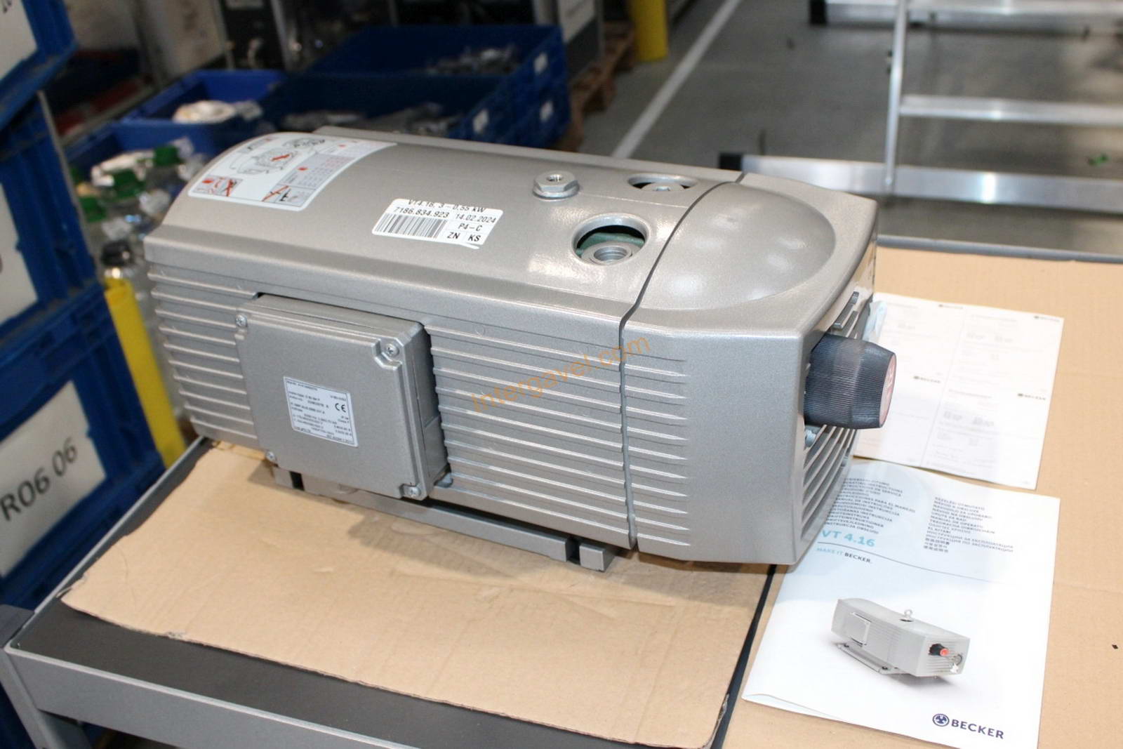 Vákuumszivattyú - Becker, VT4.16 7
