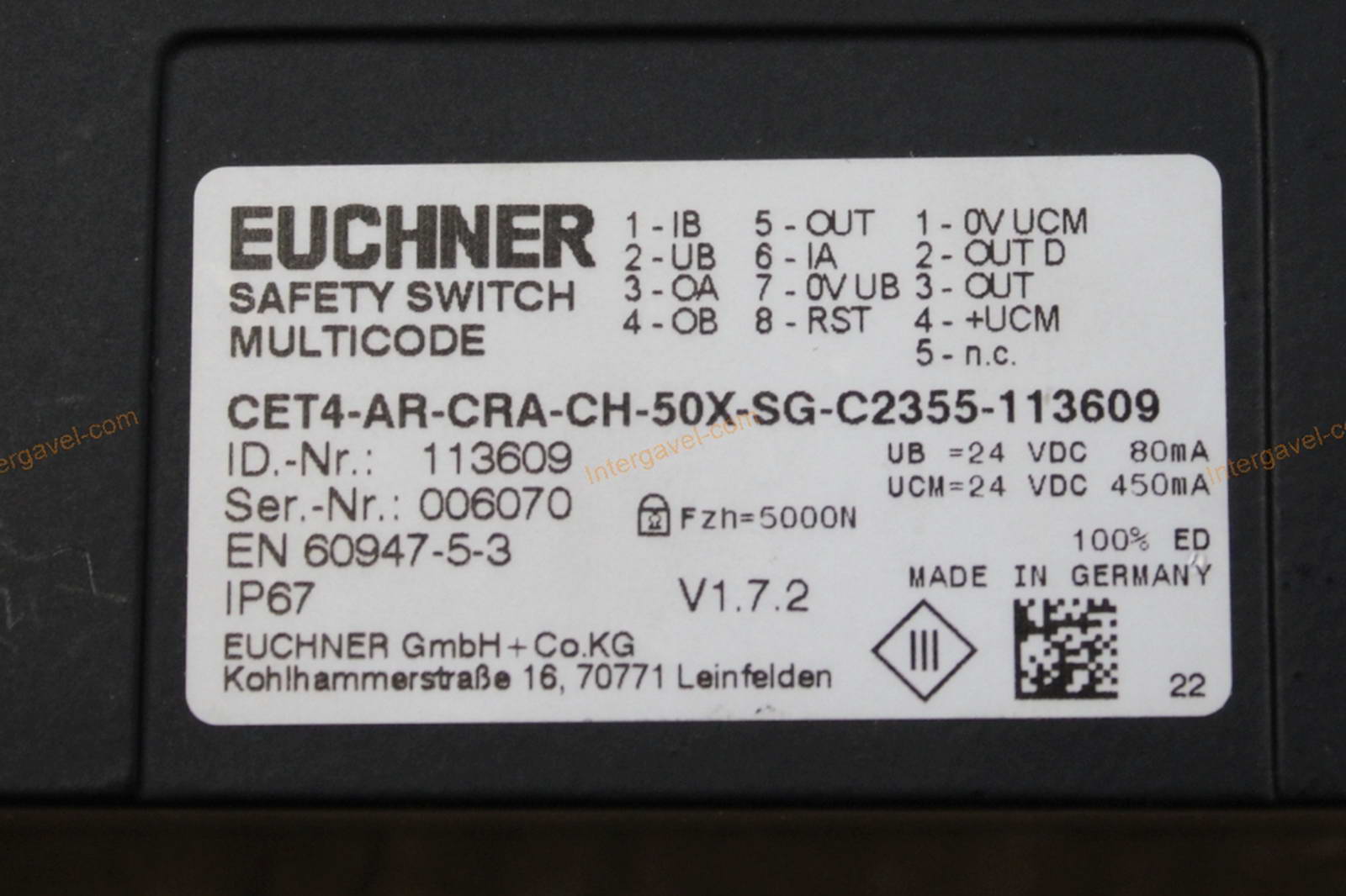 Biztonsági kapcsoló 2