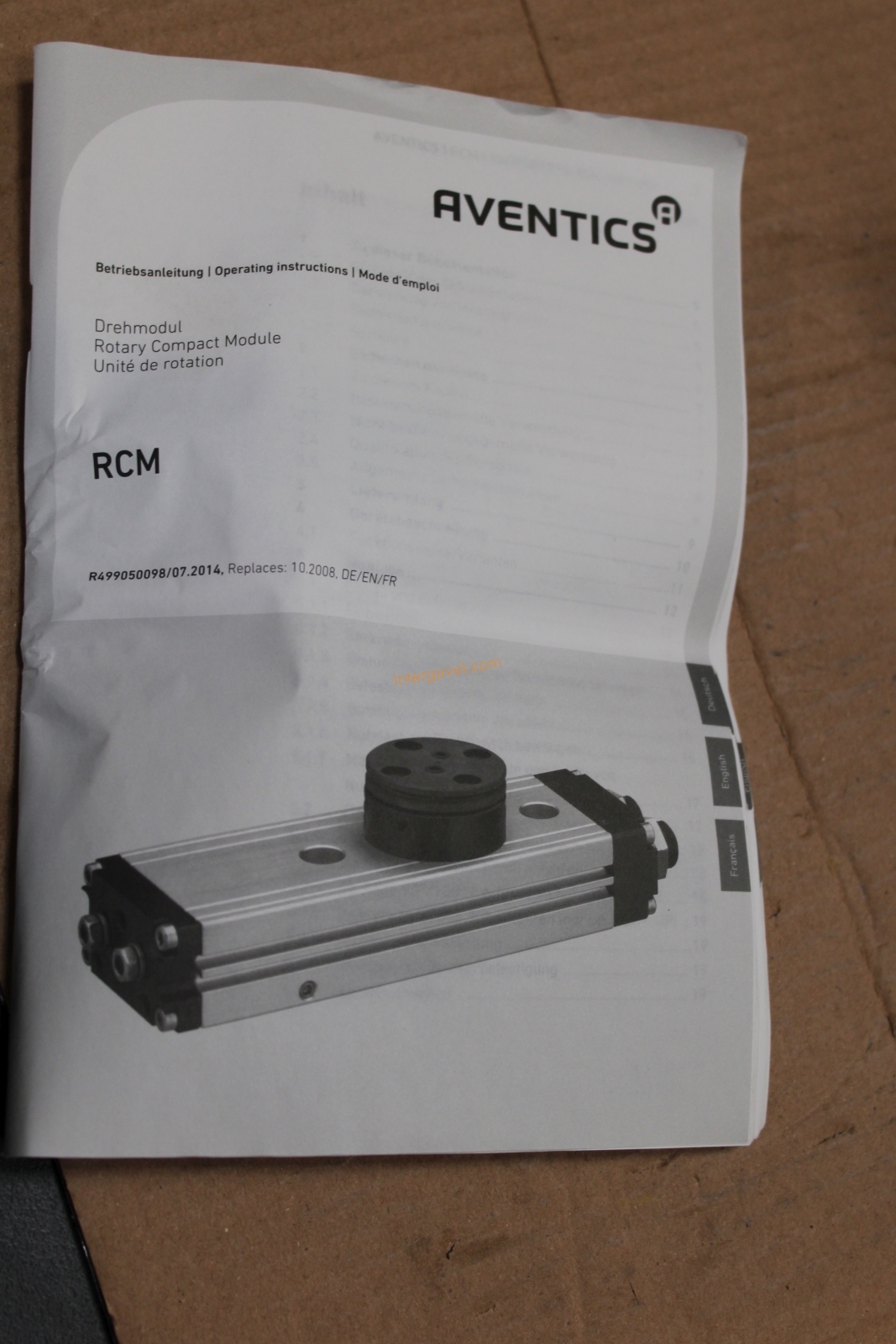 Vegyes alkatrészek - Aventics 8