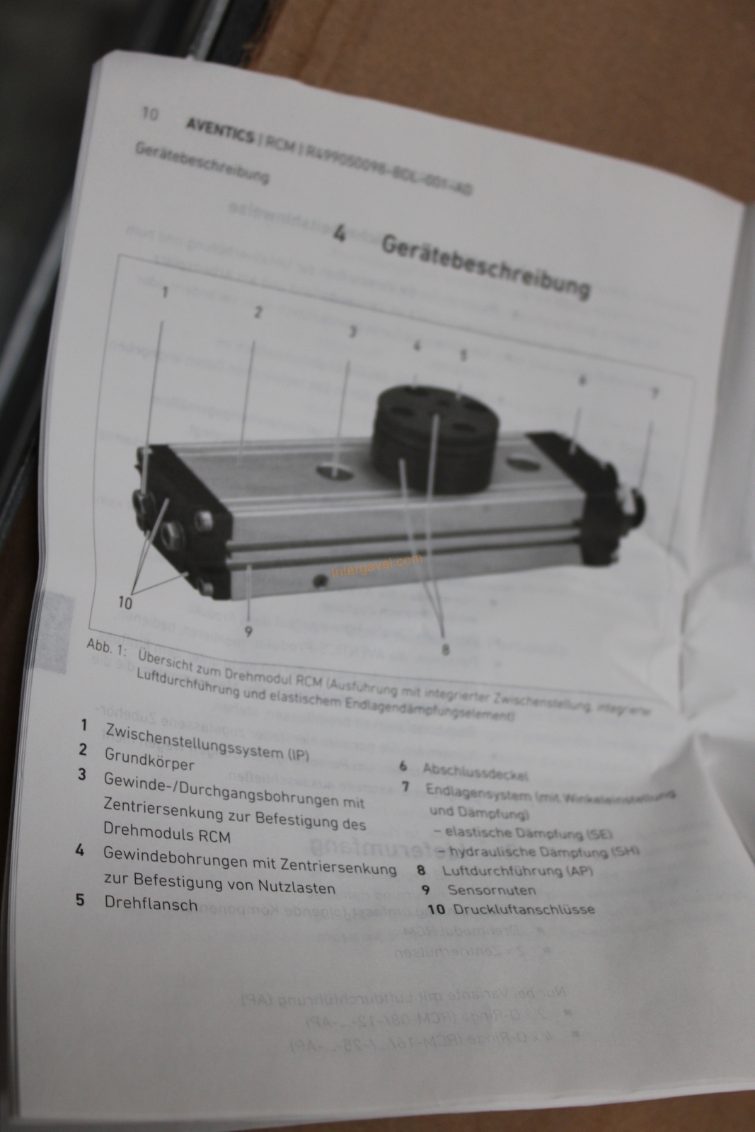 Vegyes alkatrészek - Aventics 9