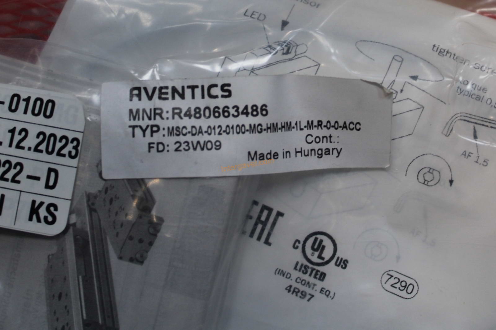 Vegyes alkatrészek - Aventics 19