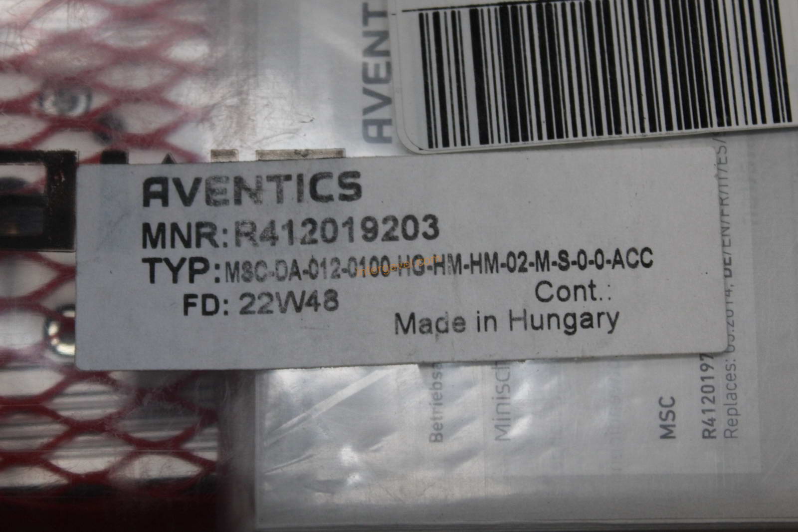 Vegyes alkatrészek - Aventics 27