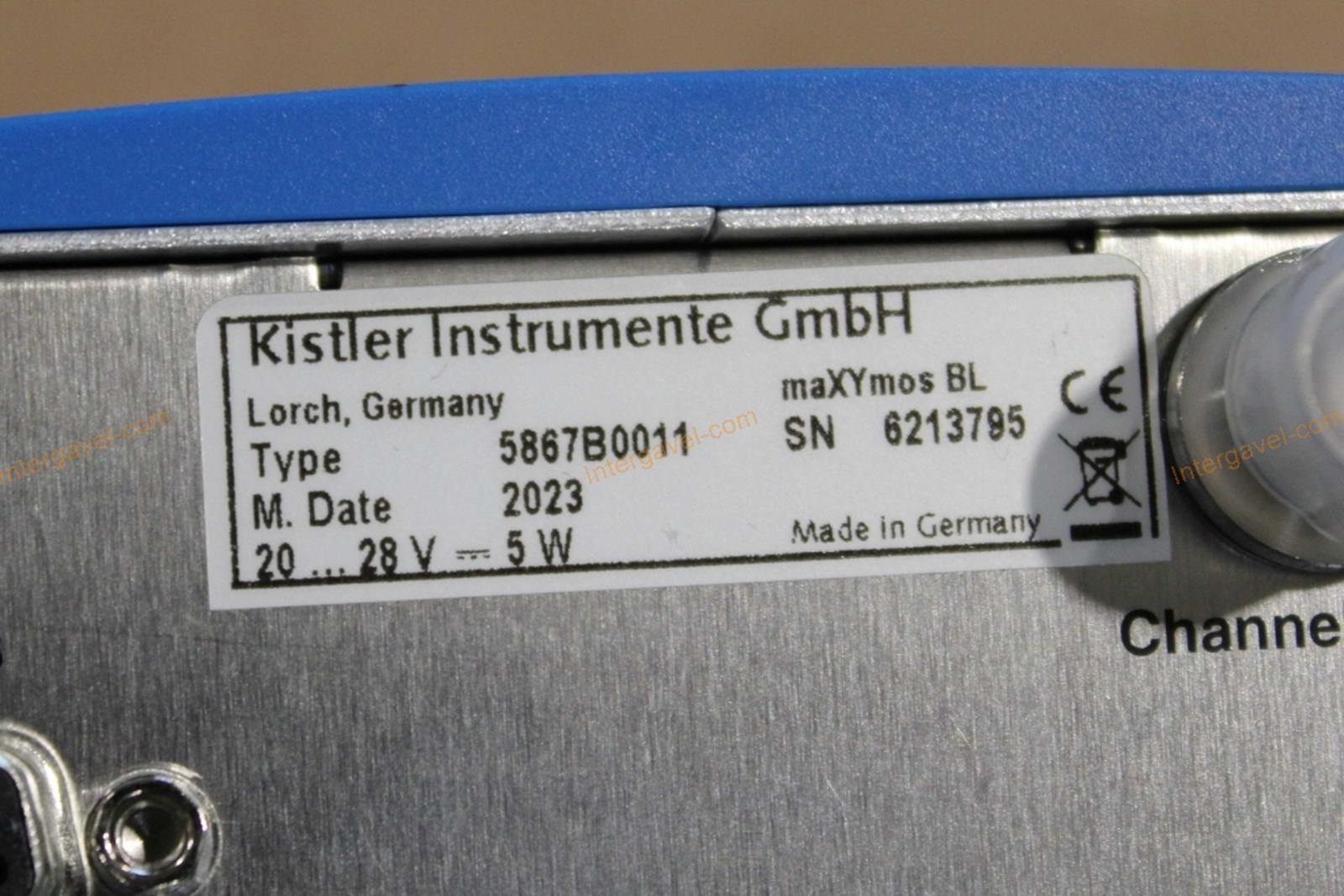 Kistler panel (folyamatfigyelő rendszer) 2