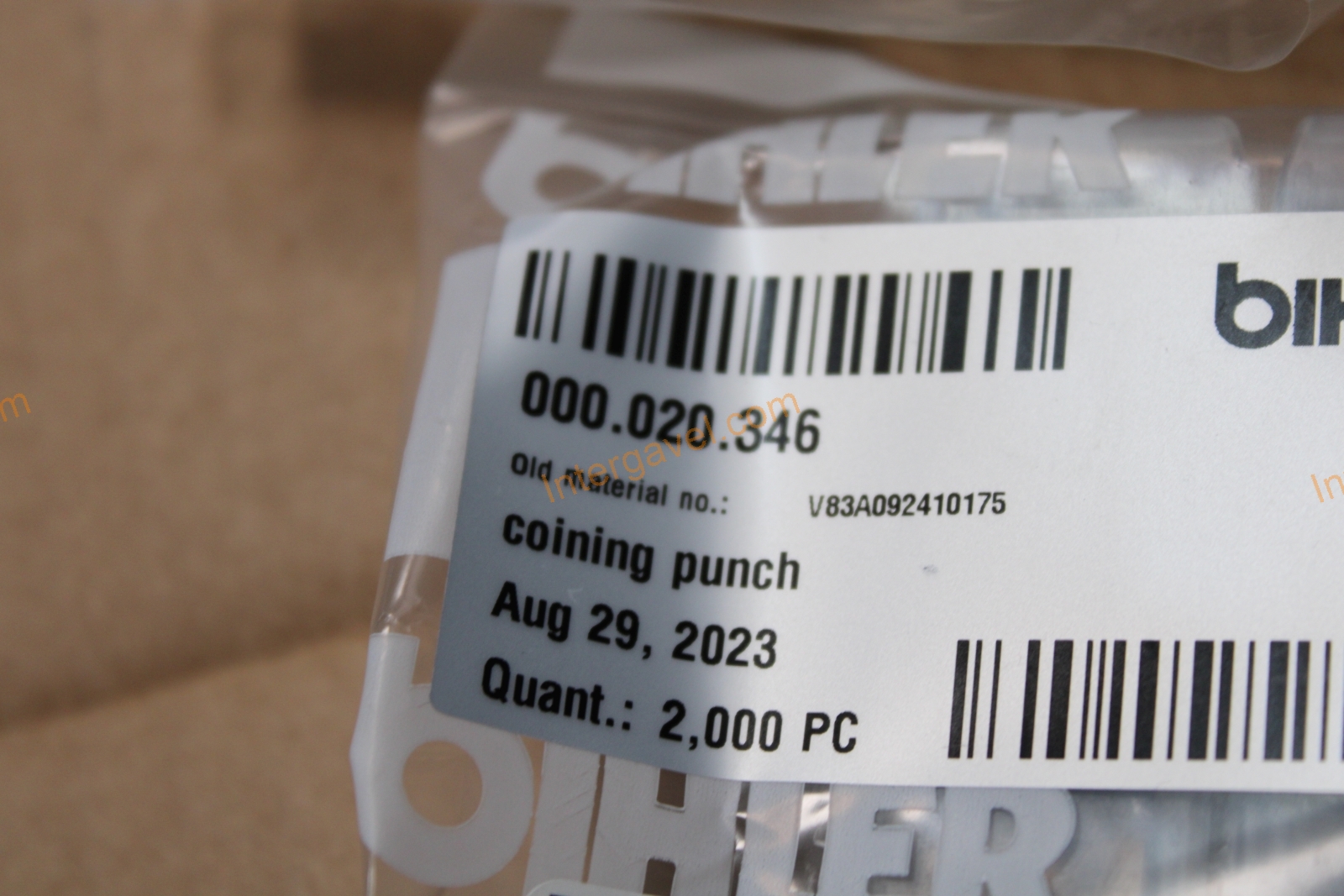 Vegyes alkatrészek - Bihler 11