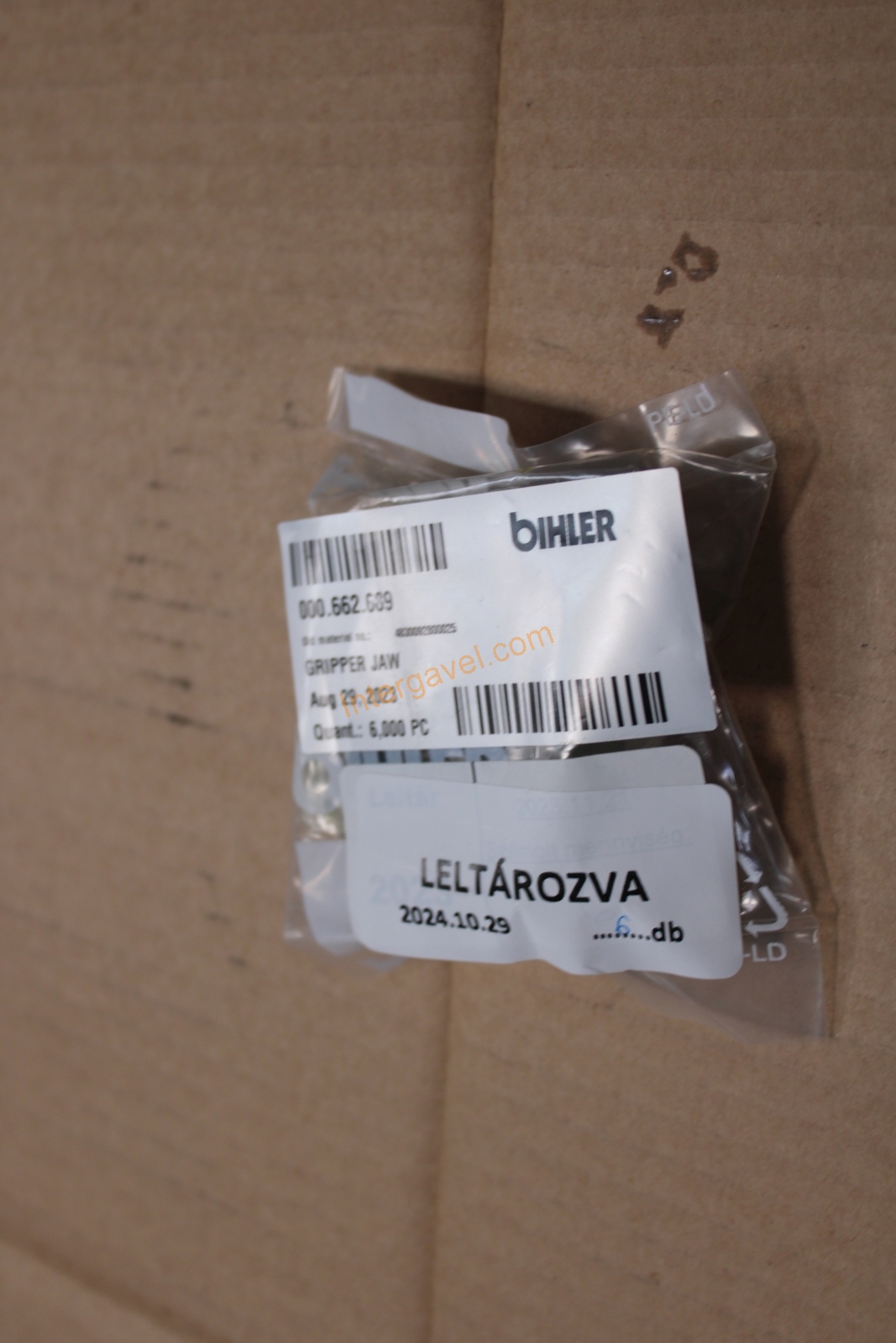 Vegyes alkatrészek - Bihler 26