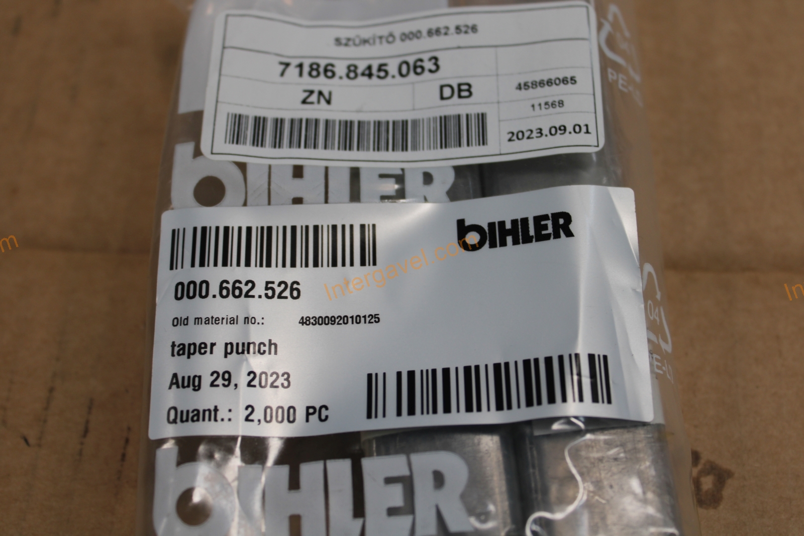 Vegyes alkatrészek - Bihler 36