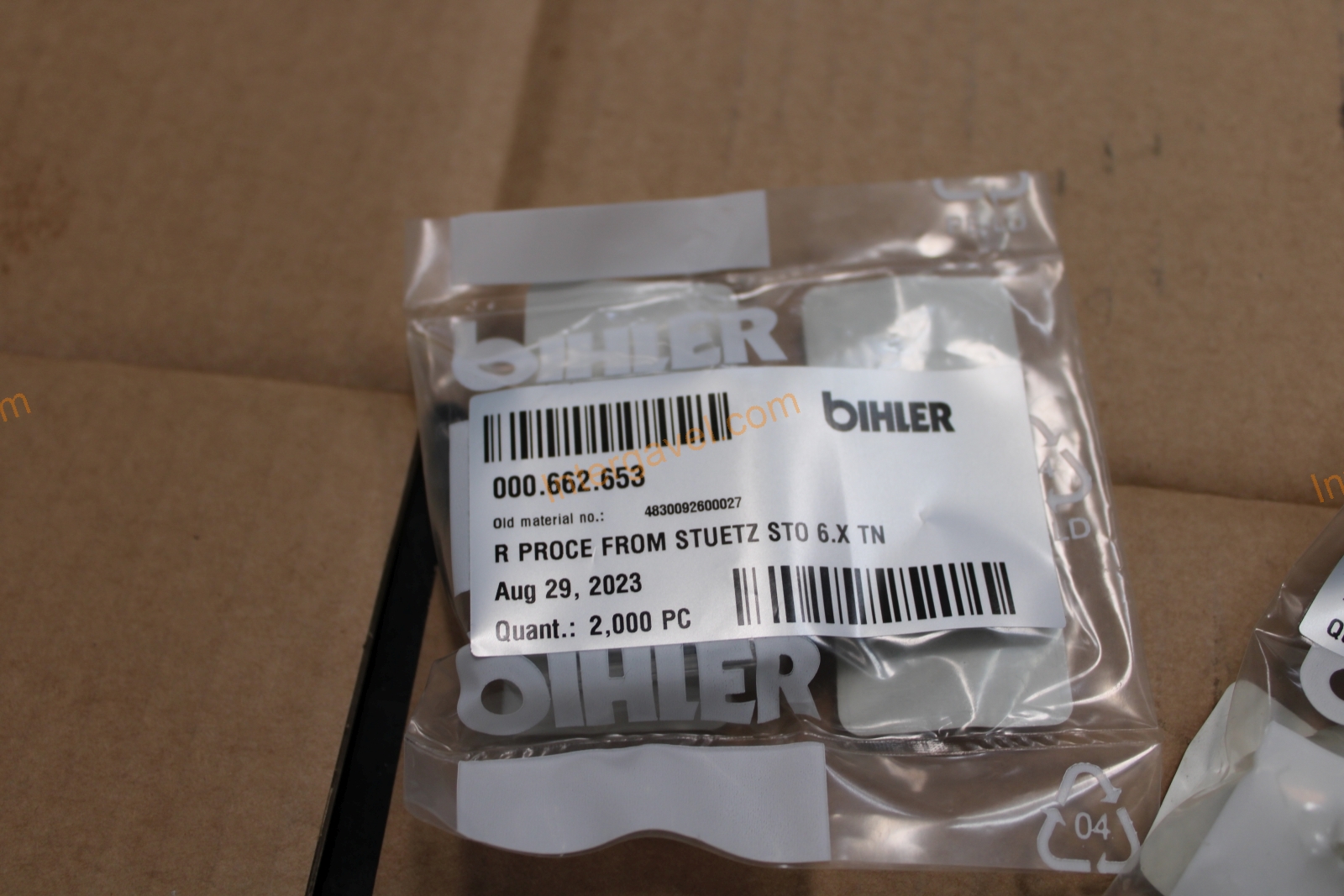 Vegyes alkatrészek - Bihler 40